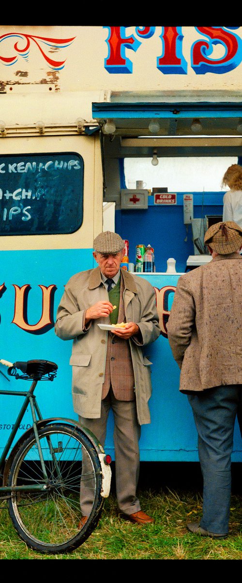 Fish and Chips Van Square by Richard Heeps