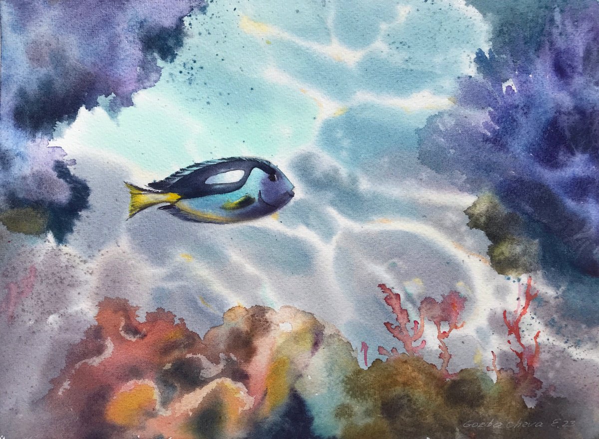 Undersea world #10 by Eugenia Gorbacheva