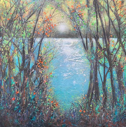 'Forest Lake’ by Jo Starkey