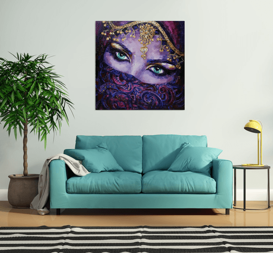 Radiance of Asia - portrait of  beautiful oriental girl