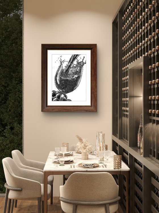 Red Wine Splash #2