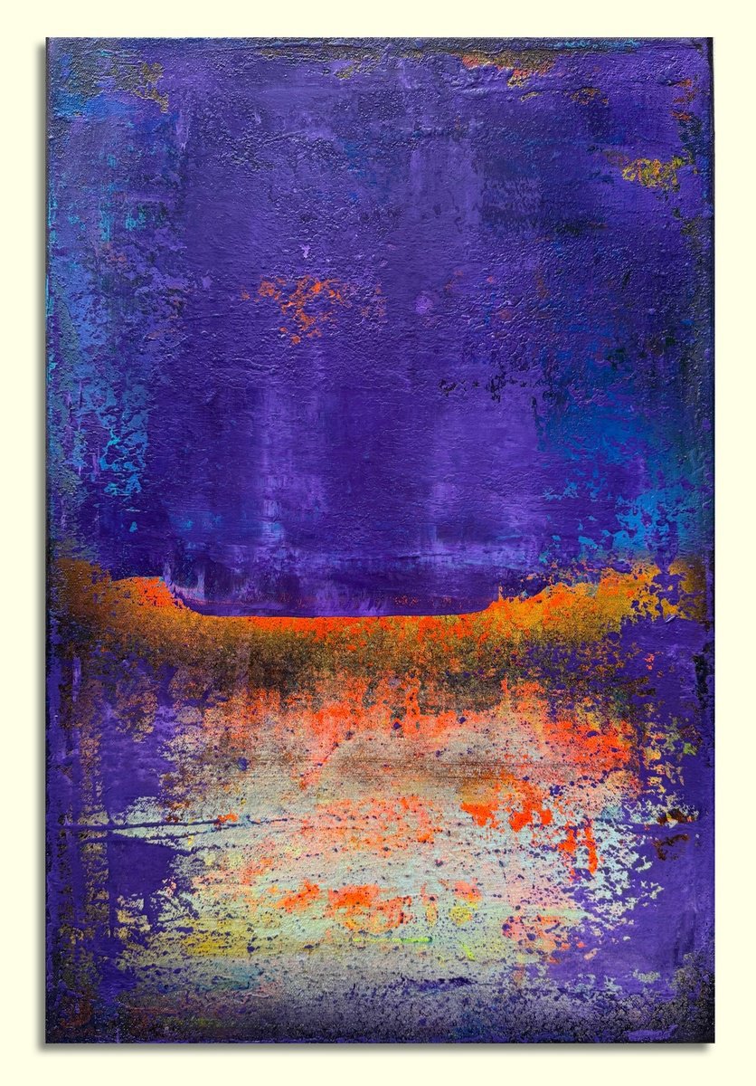  Sunset By Viki Smoliar, 16 X 24, Artwork For Sale On Artfinder
