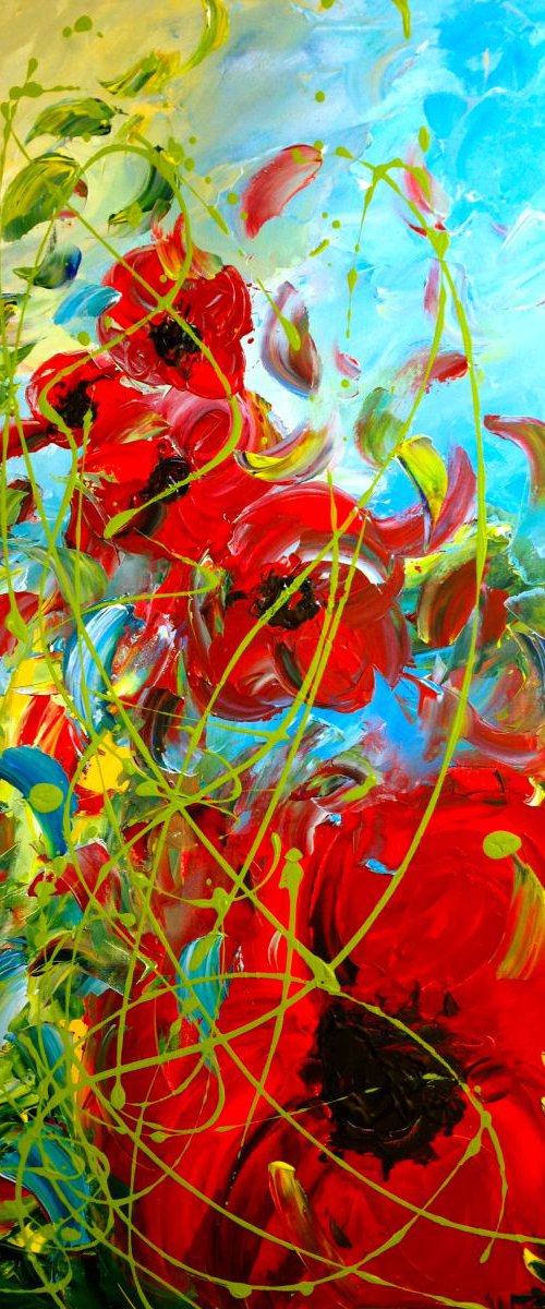 Poppy Long Summer by Emma Sian Pritchard
