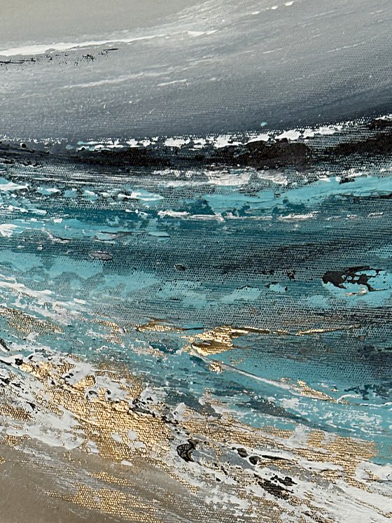 Moment Between Forms. golden accents