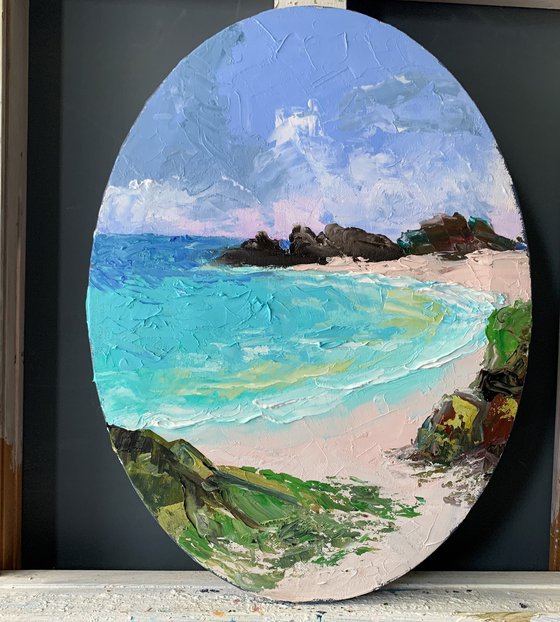 Ocean and waves.