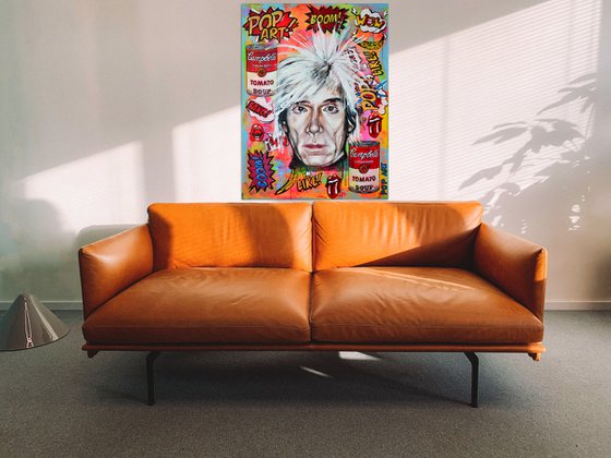 Andy Warhol - Pop art portrait
