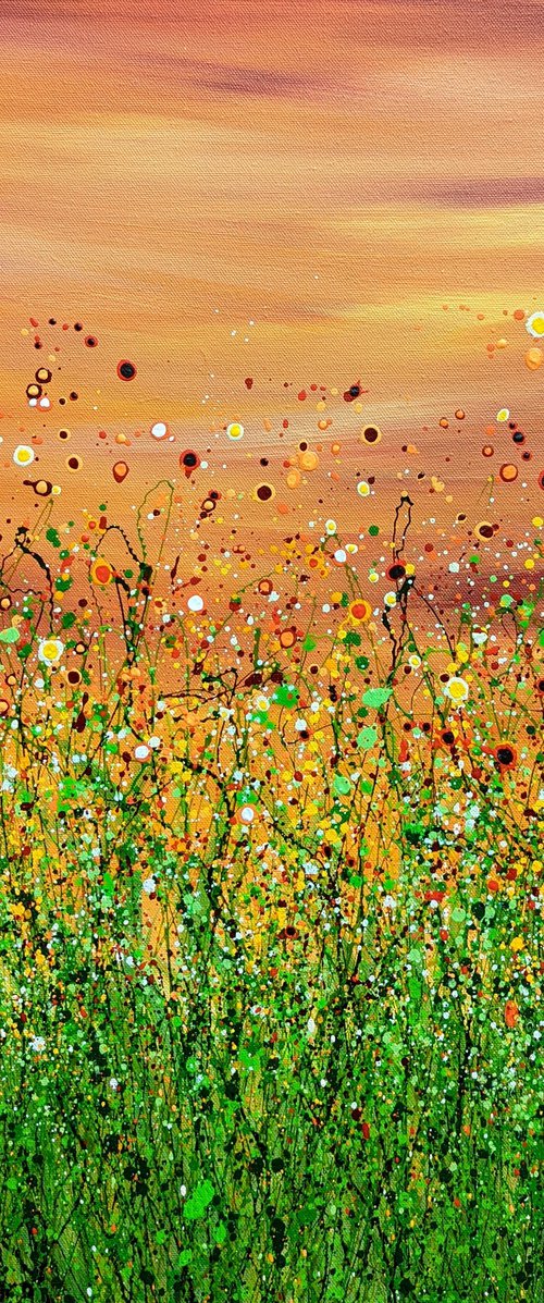 Popping Sunrise Meadows by Lucy Moore