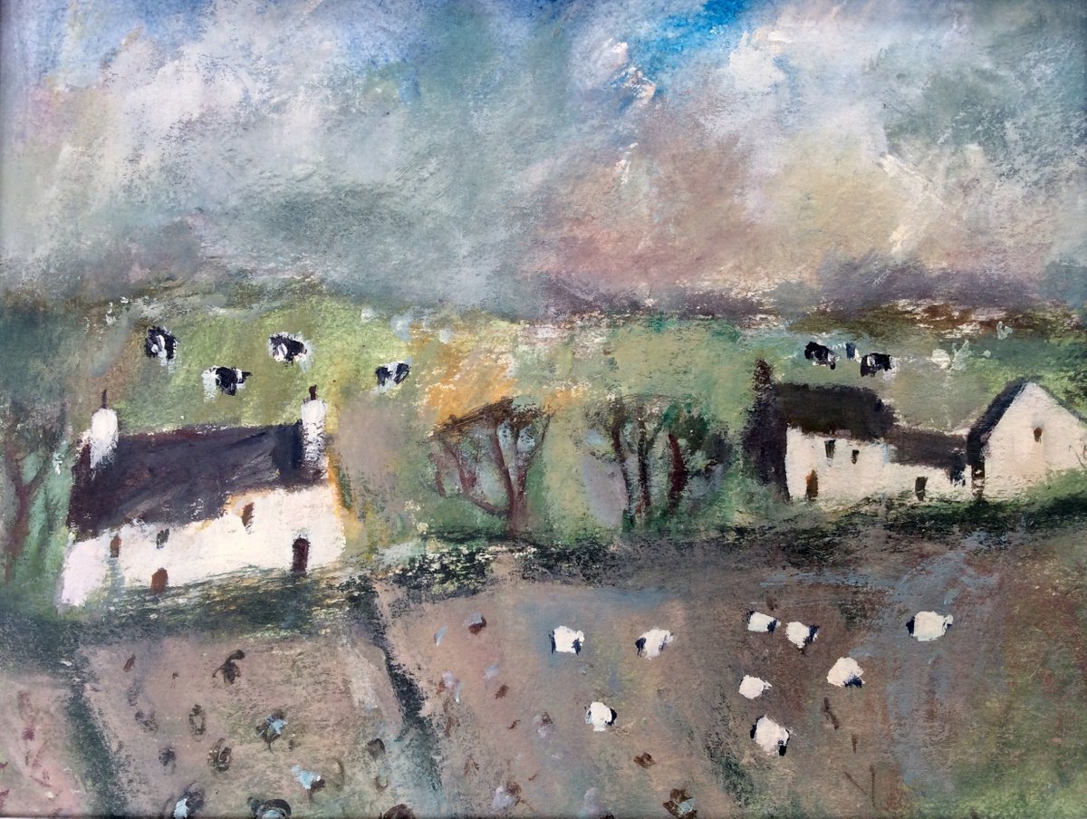 COWS IN THE CORN by Roma Mountjoy