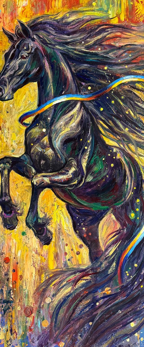 "Victory year" Horse by Andrii Chebotaru