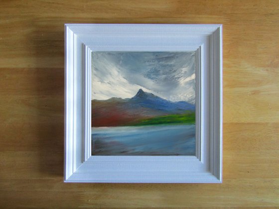Scottish landscape painting Across Assynt