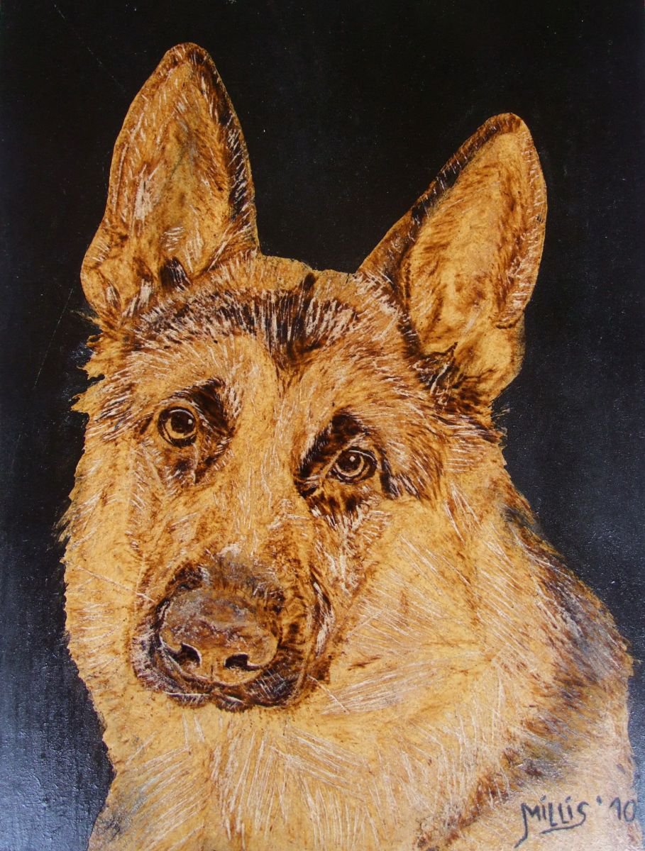 The best friend by MILIS Pyrography