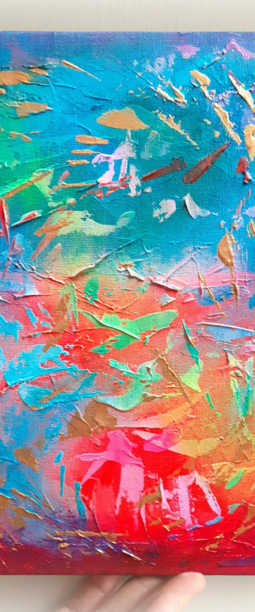Red, Green and Gold by Lisa Mann