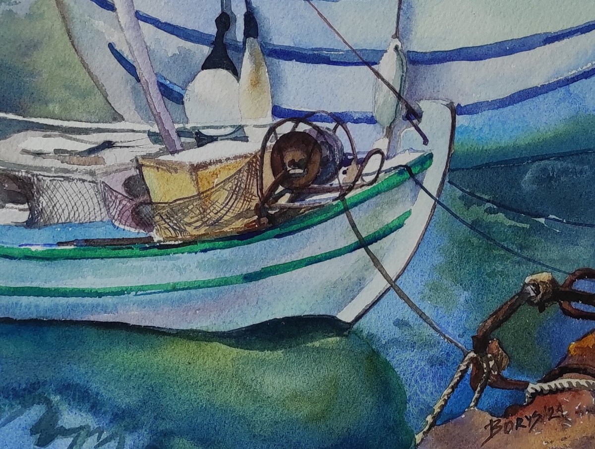 Boats from Tenerife by Tetiana Borys