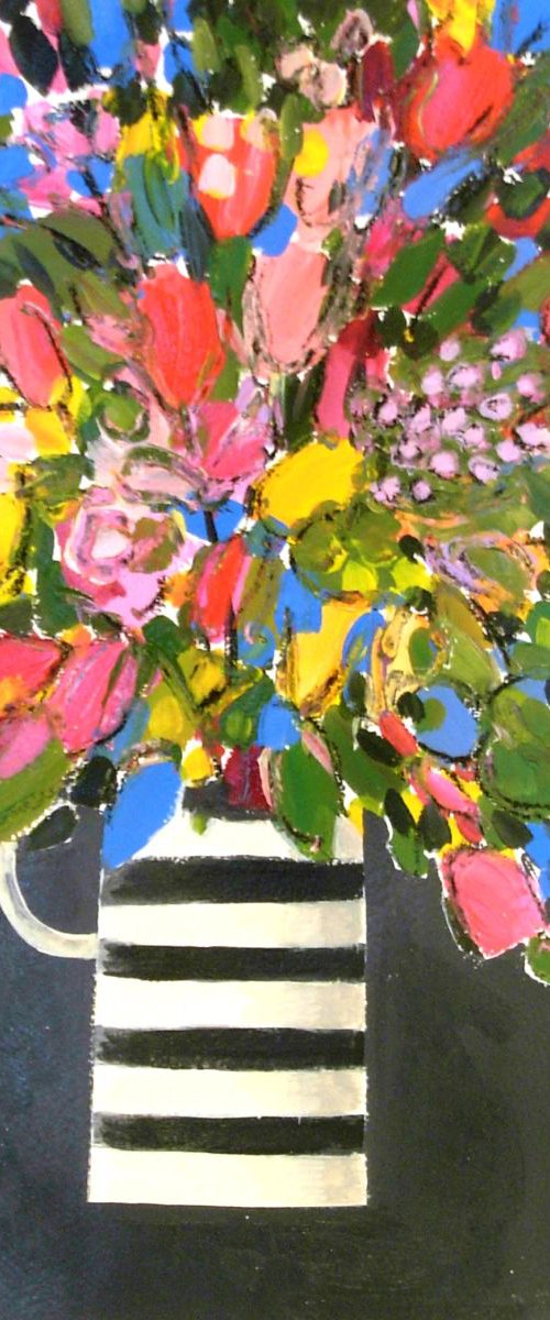 Mixed Flowers 2 by Jan Rippingham