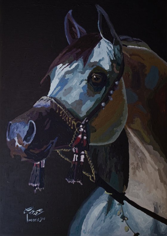 Arabian Horse Painting