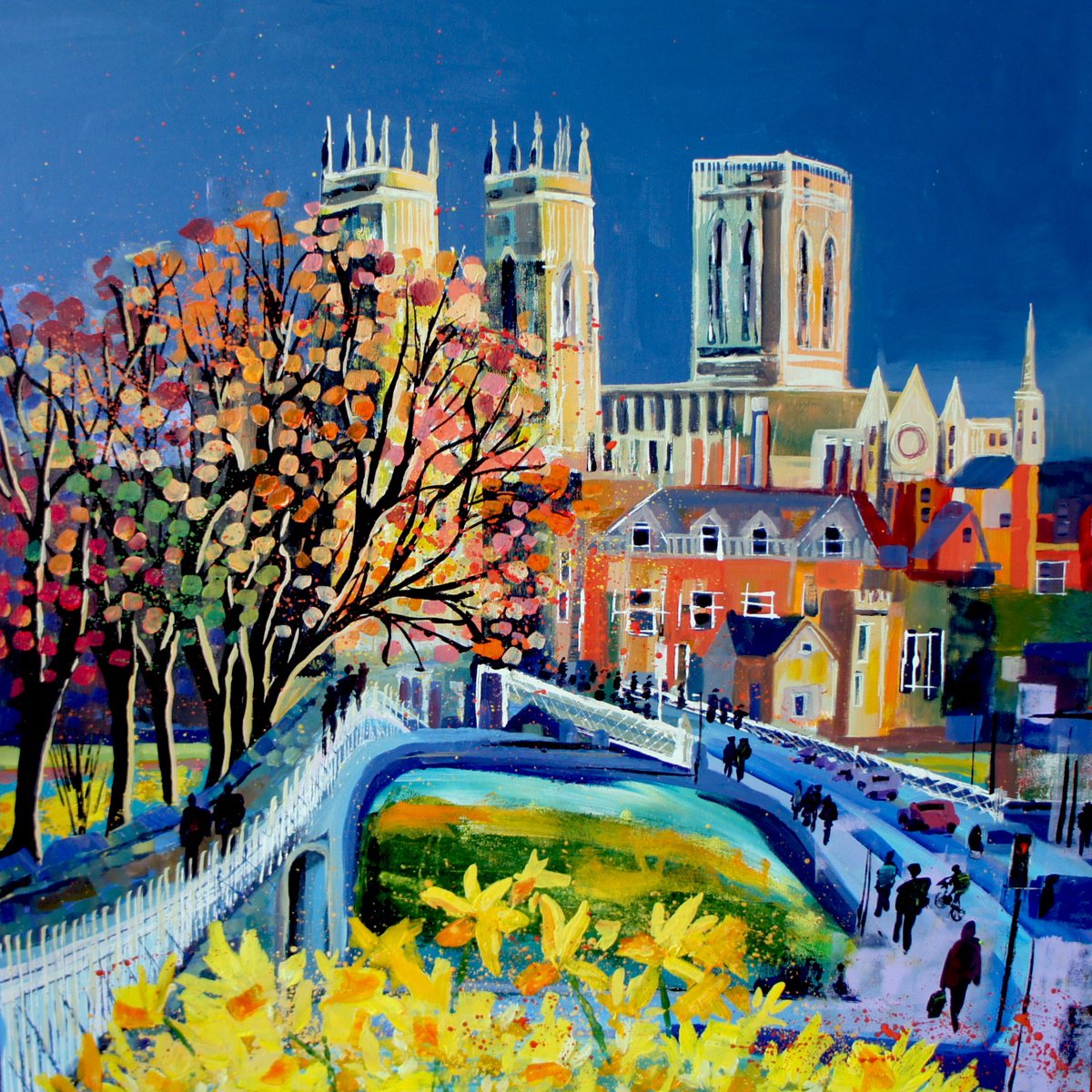 This Is York By Julia Rigby, 33 X 33, Artwork For Sale On Artfinder