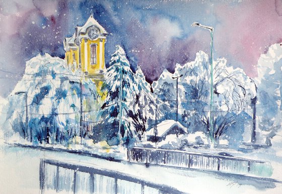 Winter in hometown II
