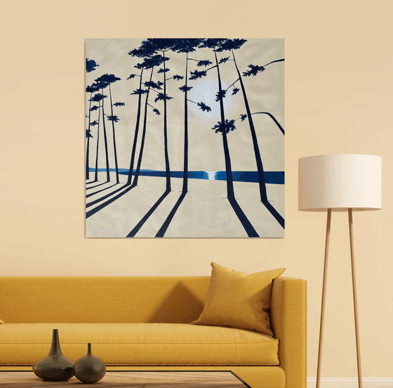 Cap Coz indigo 100x100