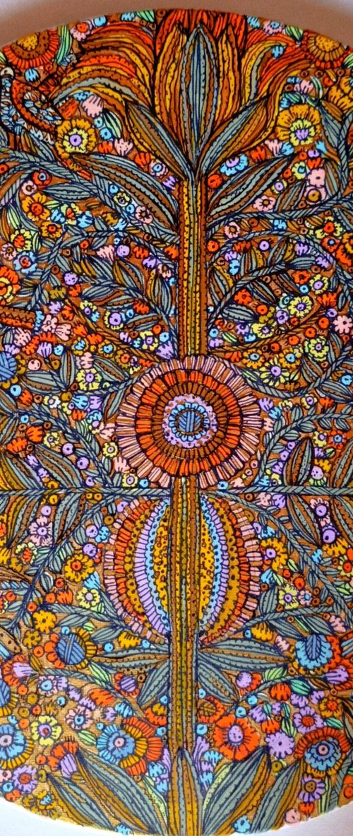 birds on the tree by Tetiana Osadchuk