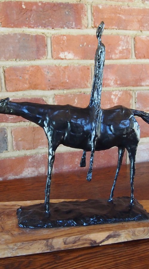 Mounted Figure by Stuart Roy
