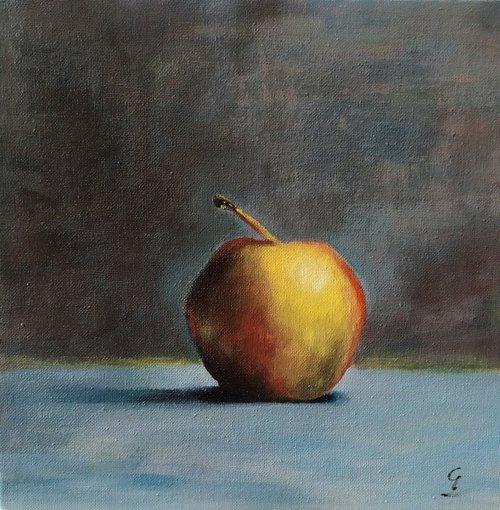 Still life "Apple II" by Veronica Ciccarese