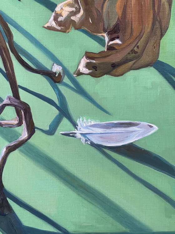 The Flight. Lotus pond