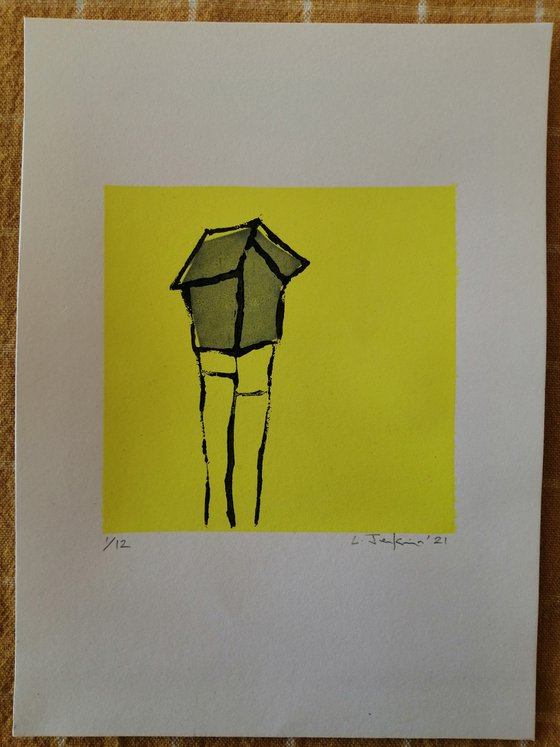 Stilts on Yellow 2