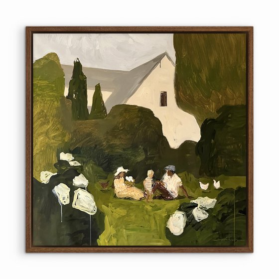 In the Embrace of the Green Garden