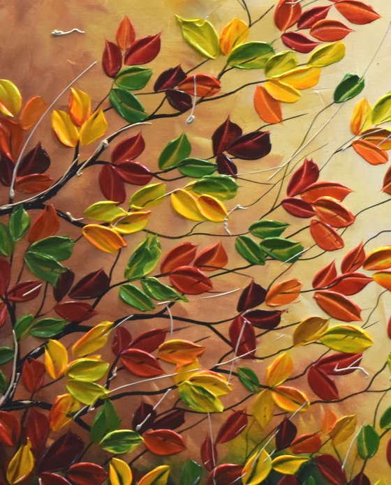 Pennsylvania Autumn - Ready to Hang Painting 36" x 24" ( 92 x 61cm)