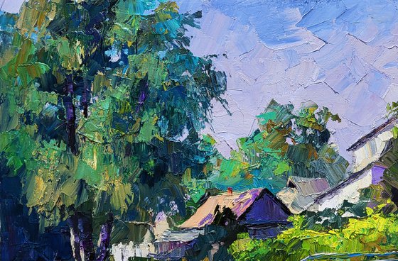 Over the Bridge in the Forest