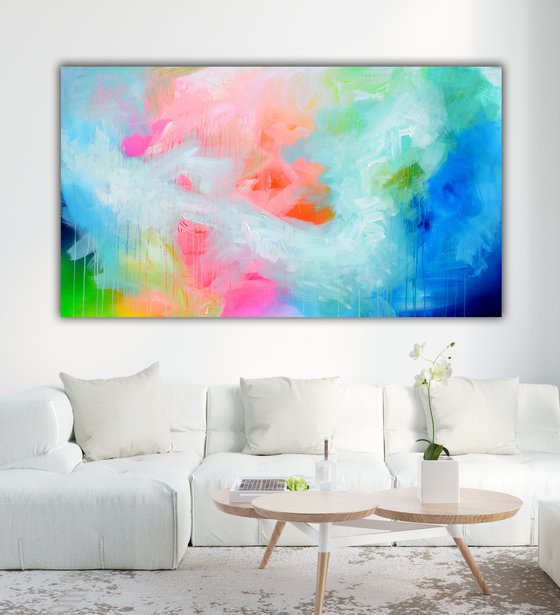 Beyond the Horizon Large Abstract