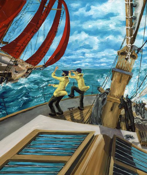 Pirates on the Port Side by Tracy Frizzell