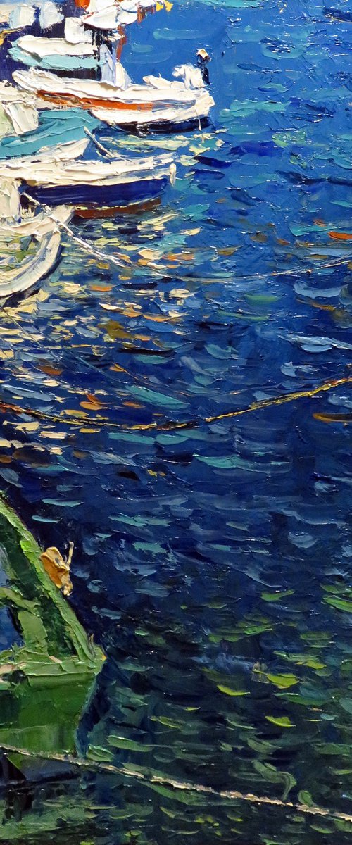 The boats by Yuanyuan Liu