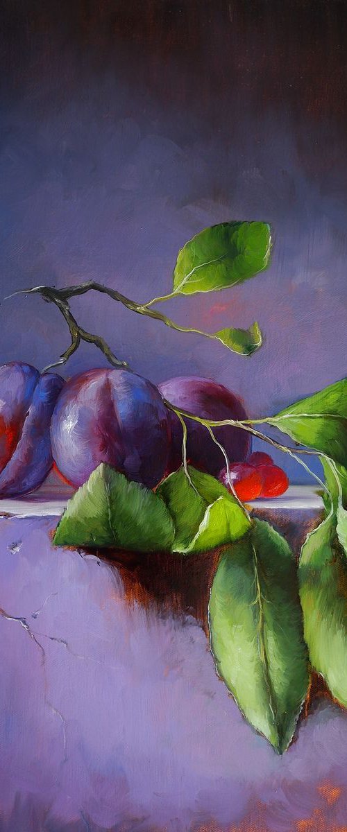 "Still Life with Fruit" by Gennady Vylusk