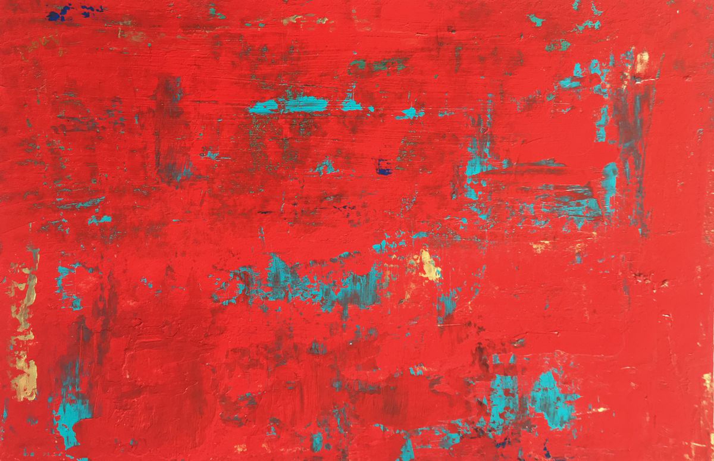 Red Passion Acrylic Painting By Angel Griffin Artfinder
