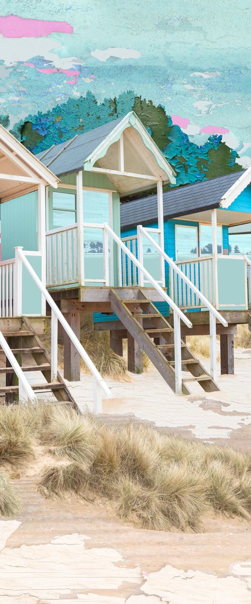 Holkham Huts by Claire Gill