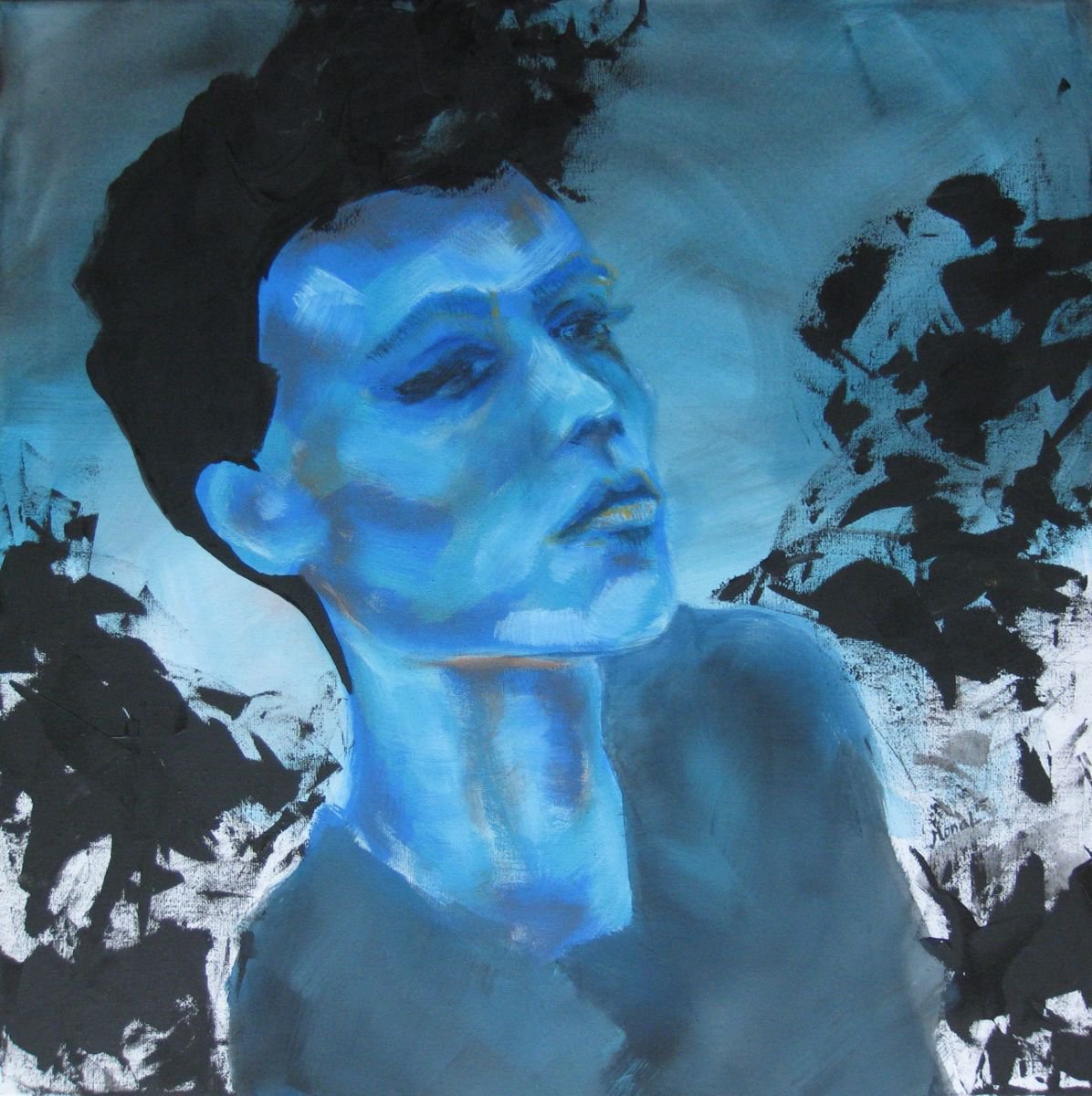 lady in blue by siMONA Ledl