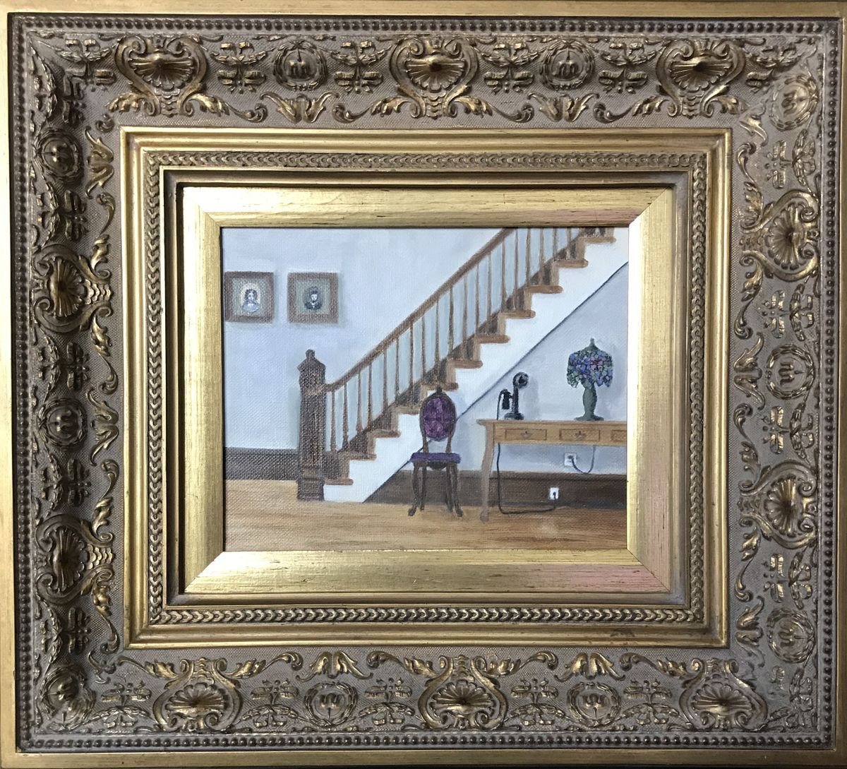 1927 INTERIOR in FRAME by Leslie Dannenberg