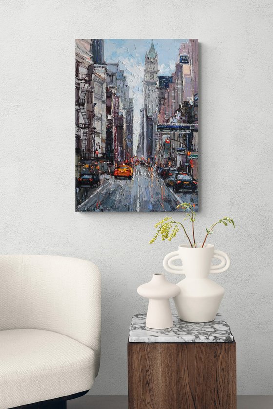City Street Reflections