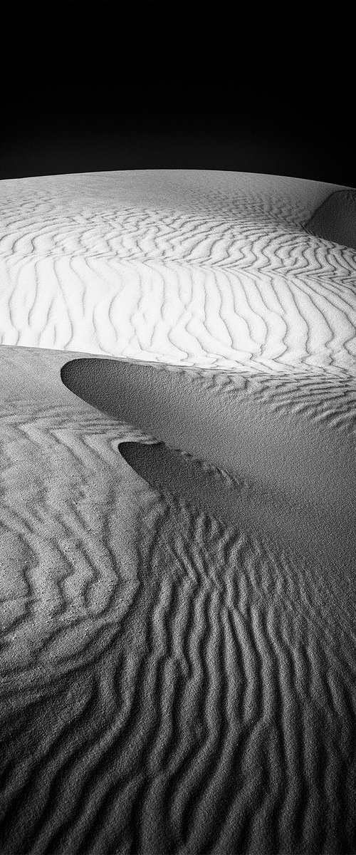 Dusk, White Sands by Heike Bohnstengel
