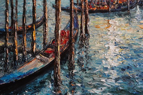 Venice, Sunset over the Grand Canal