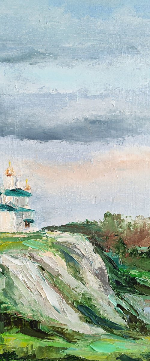 Church on the rock by Yulia Berseneva