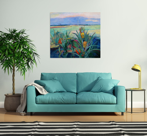 Pineapple at Twilight