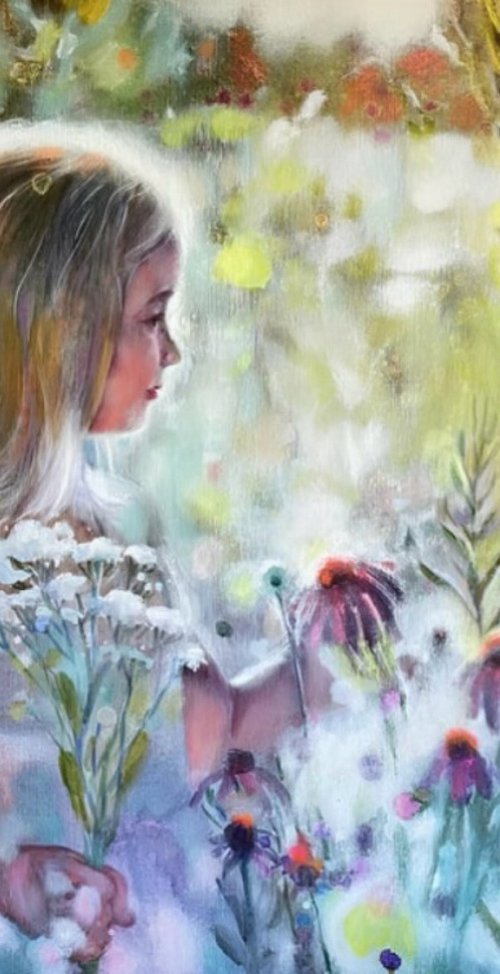 Spring girl by Nadezda Stupina