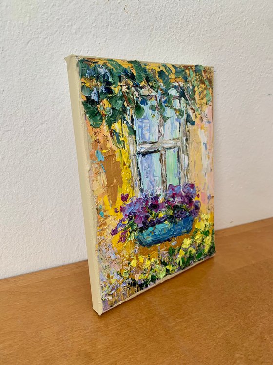 Window in bloom