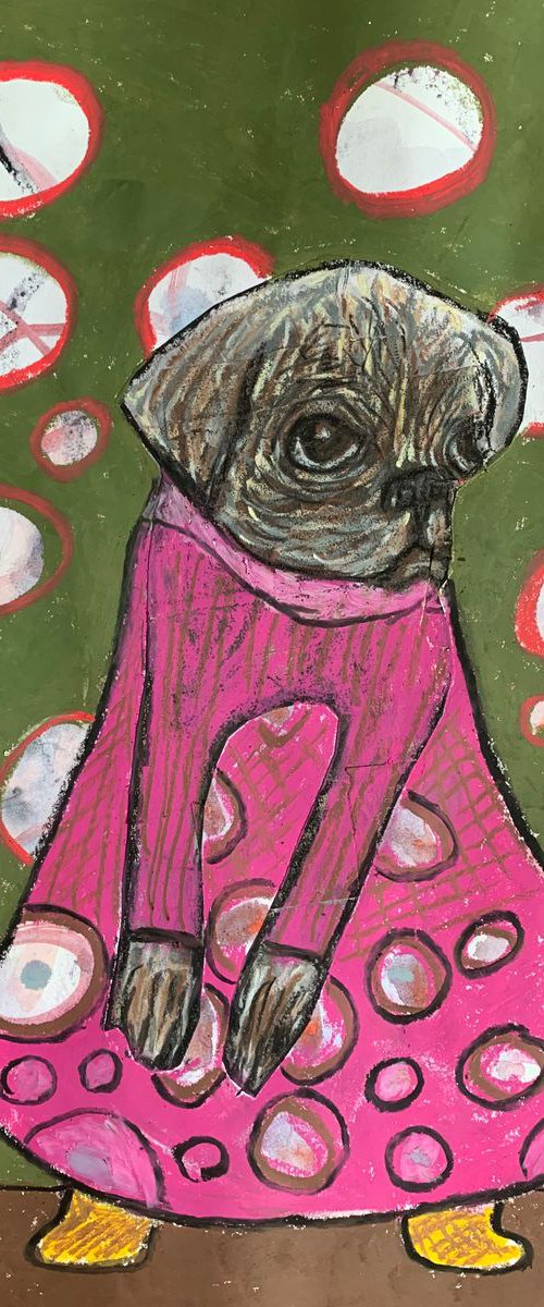 Pug gown by Pavel Kuragin