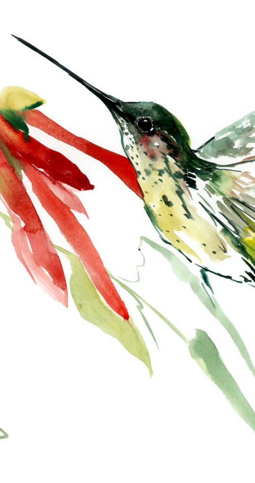 Hummingbird art by Suren Nersisyan