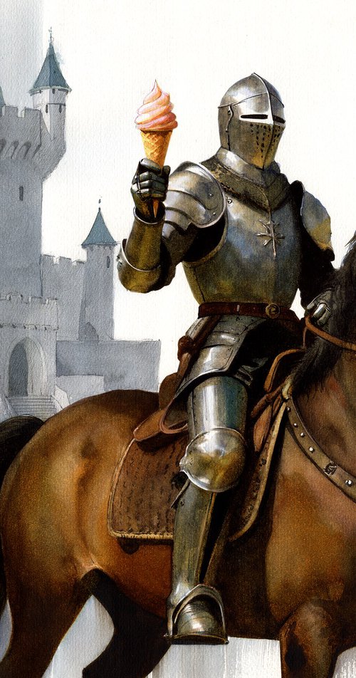 Ice cream knight by REME Jr.