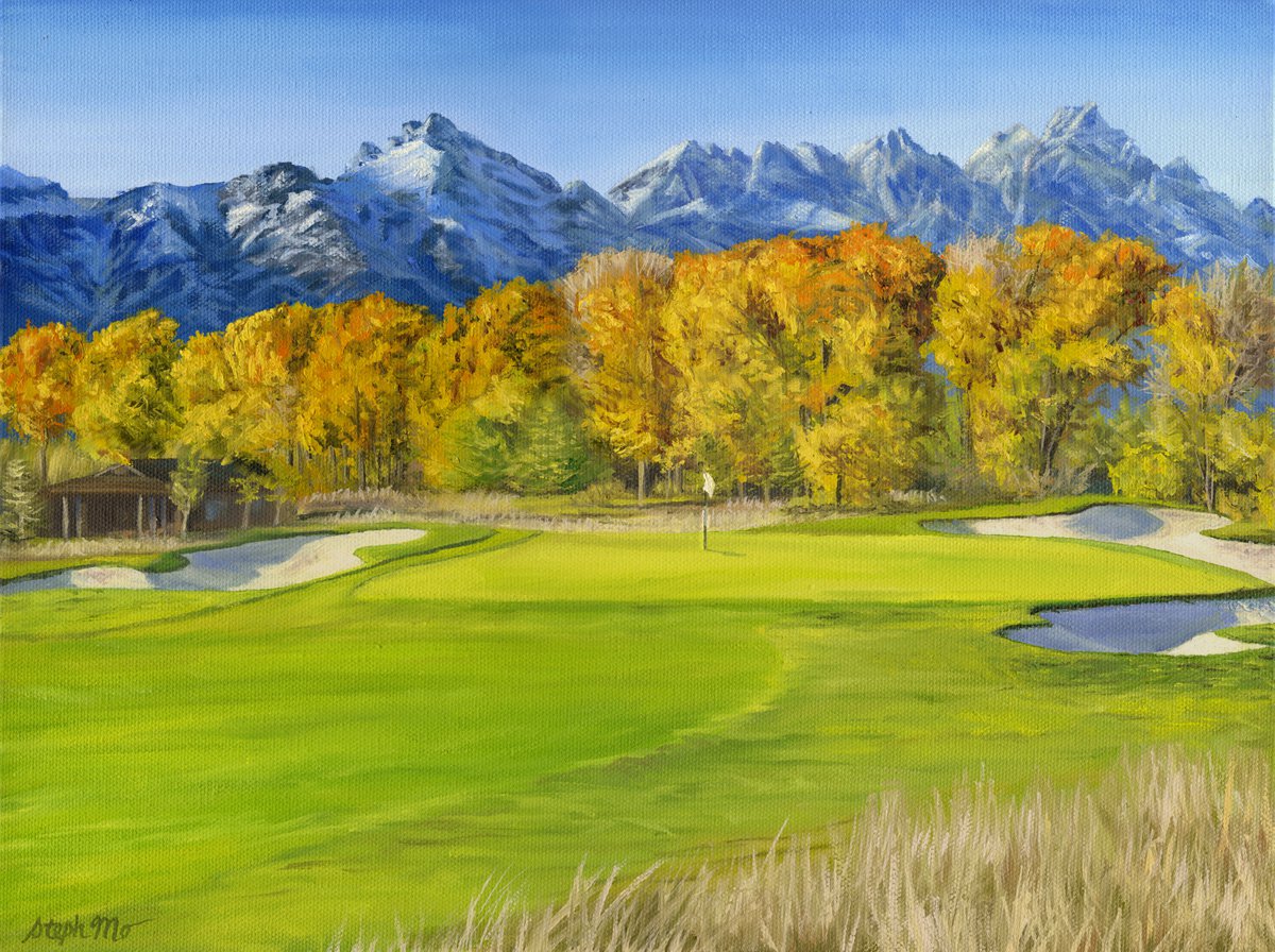 Autumn Round in the Tetons by Steph Moraca