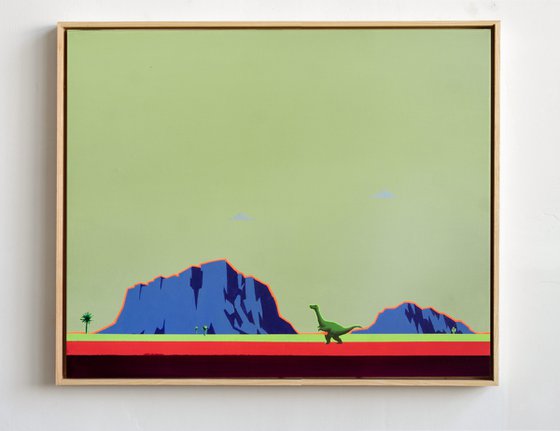 Dinosaur in the Desert